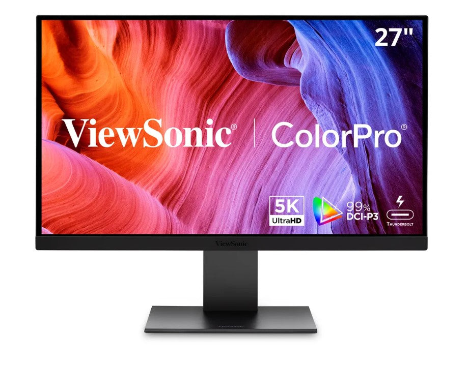 ViewSonic VP2788-5K - 27' ColorPro 5K Mac-Compatible Monitor with 100W Thunderbolt 4, USB C, and DCI-P3 Color Gamut Monitor ViewSonic VP2788-5K - 27' ColorPro 5K Mac-Compatible Monitor with 100W Thunderbolt 4, USB C, and DCI-P3 Color Gamut Monitor